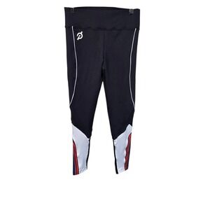 Peleton x 925 Fit  Stripe Colorblock Leggings Mesh Womens Size XL NWT Style 118